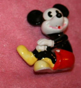 Vintage ©Walt Disney Productions Mickey Mouse Keramik Figur U CG C - Bild 1 von 4