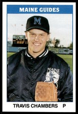 1987 TCMA Maine Guides 3 Travis Chambers   Maine Guides  Baseball Card