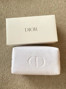 NEW Authentic Christian DIOR Cosmetic Bag Makeup Bag Storage Bag Travel Pouch - Picture 1 of 9