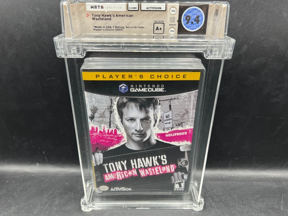 Tony Hawk's American Wasteland Nintendo GameCube WATA 9.4 A+ FACTORY SEALED VGA - Image 1 of 4