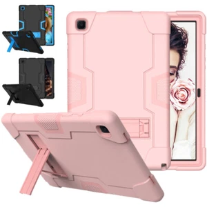 Heavy Duty Stand Shockproof Case Cover For Samsung Galaxy Tab A7 10.4" T500/T505 - Picture 1 of 45