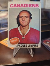 1975-76 Topps Jacques Lemaire #258 Montreal Canadiens LOW GRADE