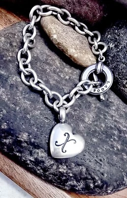 LAGOS Sterling Silver Heart Toggle Bracelet "X" - Image 1 of 4