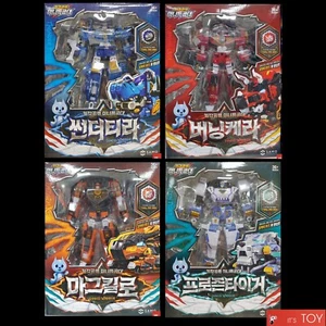 Miniforce Dinoid Warrior HEADBOTS Thunder tyra Burning kera Magkylo Frozen Tiger - Picture 1 of 9