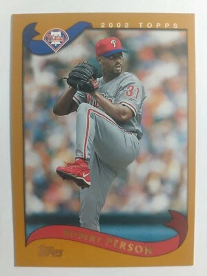 2002 Topps 394 Robert Person - Image 1 of 2
