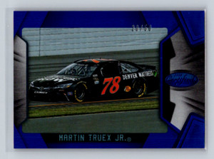 2016 Panini Cerified Racing #58 Martin Truex Jr. - Mirror Blue Parallel - 20/50