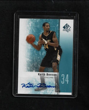 Keith Benson 2011-12 UD SP Authentic Auto Rookie RC OAKLAND GOLDEN GRIZZLIES SP