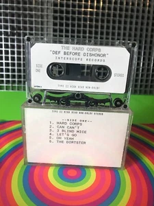 THE HARD CORPS Def Before Dishonor-Cassette TapePROMO COPY  RARE RAP•HIP HOP - Picture 1 of 3