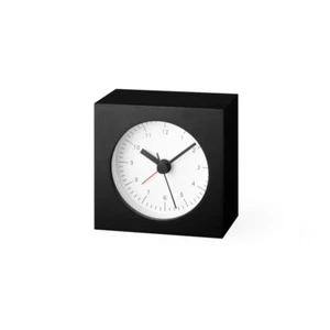 Lemnos Alarm Clock YK22-05 WH White Analog Natural Colored Wood City Pop L Japan - Picture 1 of 4