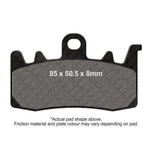 EBC Double H Brake Pad Front Left for Aprilia Tuono 1100 V4R-APRC ABS 2013-2014 - Picture 1 of 4