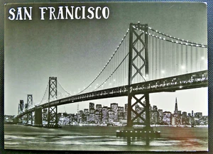 SAN FRANCISCO_Karte Bild Foto_13 x 18 cm_Golden Gate Bridge Skyline - Bild 1 von 1