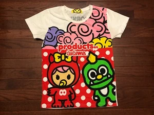 WOMENS PRODUCTS QIQIWA T SHIRT LADIES MEDIUM WORKING ORDER WHITE RED KAWAII - Picture 1 of 6