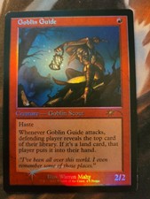 GOBLIN GUIDE - MTG RETRO FRAME - FOIL - PROMO  - FREE SHIPPING