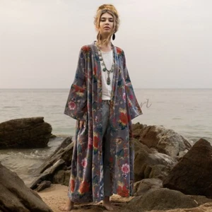 Bundles Of Velvet, Tiedye And Crochet Dusters - Picture 1 of 5