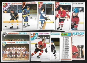 1978-79 OPC 78-79 O PEE CHEE NHL HOCKEY CARD & TEAM CHECKLIST 133-264 SEE LIST - Picture 1 of 303
