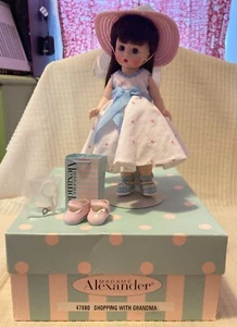 Madame Alexander Shopping with Grandma 8" Doll #47880 w/Box+Accessories Complete - Picture 1 of 4