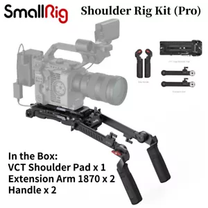 SmallRig Shoulder Rig Kit (Pro) with VCT-14 QR Baseplate fr Manfrotto 501 Stativ - Bild 1 von 7