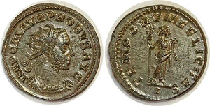 PROBUS Aurelianus TEMPOR FELICI +278 LYON  RIC104 - Foto 1 di 1