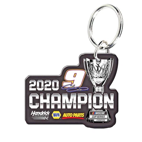 Chase Elliott #9 Napa 2020 NASCAR CUP SERIES CHAMPION PREMIUM ACRYLIC KEY RING Cover