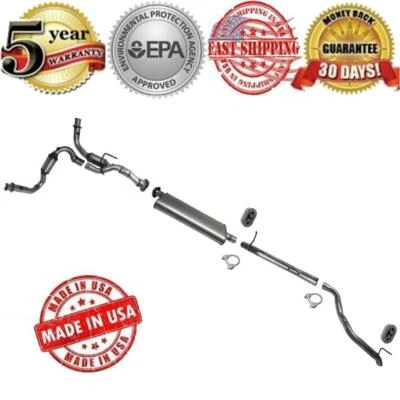 Convertidor completo de sistema de escape silenciador para Jeep 05-09 Grand Cherokee 4,7 5,7 L Foto 1 de 4