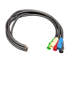 5 Type SC Stage Cable Pigtail Series 16 HUBBELL Tie-In Set Assemblies 4/0 3 Ft - Picture 1 of 2
