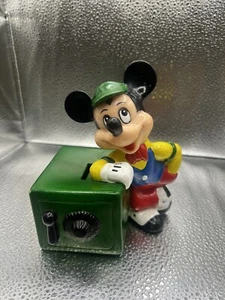 Banco de monedas vintage Walt Disney Company banquero Mickey Mouse buen estado - Imagen 1 de 5