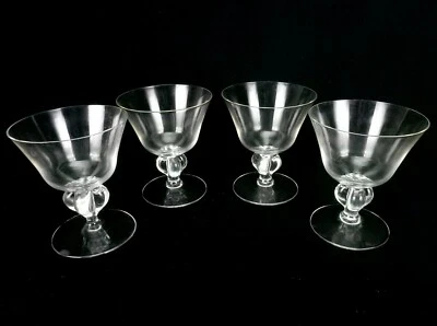 Juego de 4 copas de platillo de champán, vajilla de 6 oz para vinos, jugos, bolas bajas Foto 1 de 4