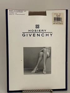 Givenchy pantyhose Body Gleamers Bronze 157 shimmery sheer control top Size B - Picture 1 of 6