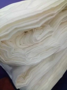 20 Yard Wholesale Cotton Voile Fabric Soft Light Weight Pure White Soft Fabric - Picture 1 of 7