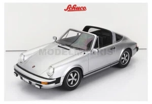SCHUCO 450029800 PORSCHE - 911 TARGA 1977 - PLATA - 1/18 - Imagen 1 de 2