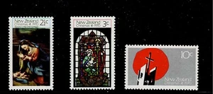 New Zealand Scott #464-66, Single 1970 Christmas FVF MNH - Picture 1 of 1