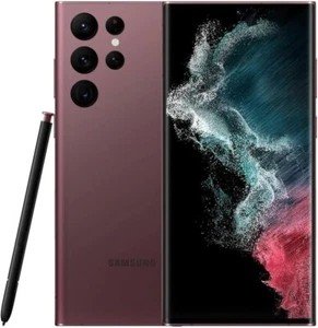 Samsung Galaxy S22 Ultra 5G SM-S908U Burgundy 128GB w/S Pen (Xfinity) - Open Box - Picture 1 of 3