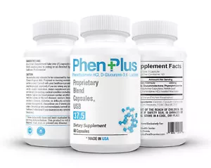 PhenPlus 37.5 Max strenght fat burner appetite suppressant that works fast - Picture 1 of 5