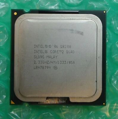 Intel Core 2 Quad Q8200 SLG9S 2.33GHz 4M 1333 Socket 775 Processor / CPU - Image 1 of 4