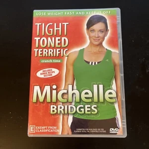 Michelle Bridges - Tight Toned Terrific Crunch Time (DVD, 2009) NEW All Regions - Picture 1 of 2