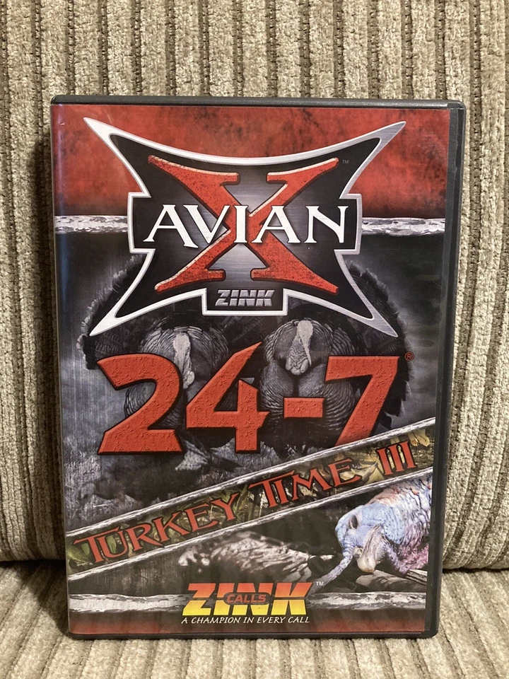 Avian X 24-7 Turkey Time III Zink Calls DVD Turkey Hunting DVD Tested - Image 1 of 2