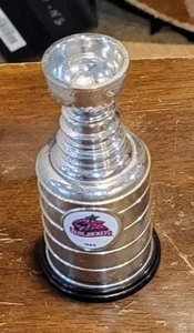 Labatt Blue Mini Stanley Cup Columbus Blue Jackets Current Logo - Picture 1 of 1