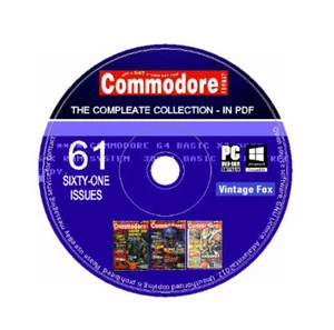 Commodore Format Magazine Complete Collection All Issues in PDF - DVD Amiga C64 - Picture 1 of 3