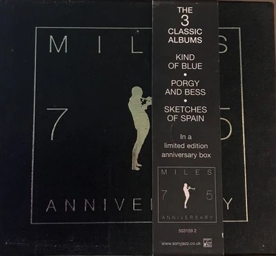 Miles Davis Miles 75 Anniversary 3CD Box Set Jazz VGC LOOK!!! - Image 1 of 4