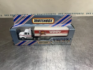 Matchbox Macau Convoy CY-16 Scania Box Truck Container "WIMPY", window boxed - Picture 1 of 4