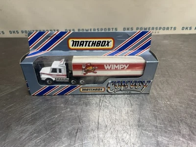 Matchbox Macau Convoy CY-16 Scania Box Truck Container "WIMPY", window boxed - Image 1 of 4