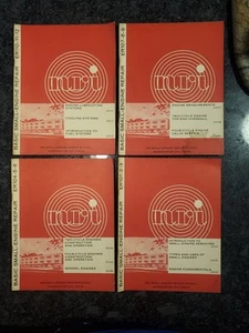 Set Of 4 NRI SMALL ENGINE REPAIR SCHOOL 1979 MANUALS Lesson Books ER1 1-12 - Picture 1 of 23