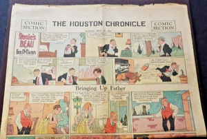 The Houston Chronicle Zeitung 8 Seiten Comic Abschnitt Sonntag 11. Mai 1930. - Bild 1 von 7