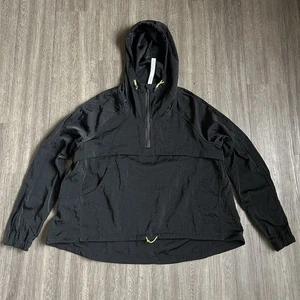 Lululemon Seek Vistas 1/2 Zip Black Long Sleeve Athletic Jacket Women's Size M/L - Picture 1 of 7