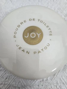 Vintage Jean Patou Toilette de Poudre #474 Puderdose mit etwas Puder übrig - Bild 1 von 5