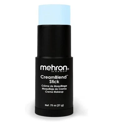 Crema de maquillaje Mehron mezcla en barra cara cuerpo base maquillaje azul  Foto 1 de 2