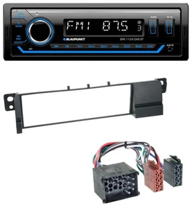Blaupunkt Bluetooth USB DAB MP3 Autoradio für BMW 3er E46 (Rundpin, ab 1998) - Bild 1 von 8