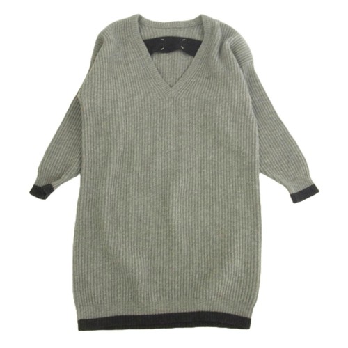 ABITO IN MAGLIA MAISON MARGIELA 14AW S31CT0780 S15045 1 LINEA APERTO DIETRO USATO0