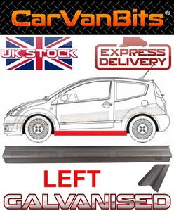 PARA CITROEN C2 03-09 CUERPO REPARACIÓN ÓXIDO PANEL EXTERIOR GALVANIZADO IZQUIERDO - Imagen 1 de 4