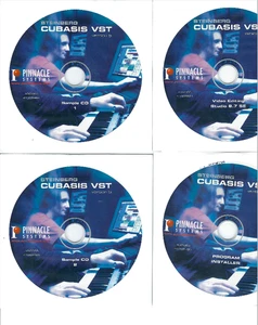 Cubasis VST Steinberg Audio Software - four cds with serial and passcode numbers - Photo 1/1